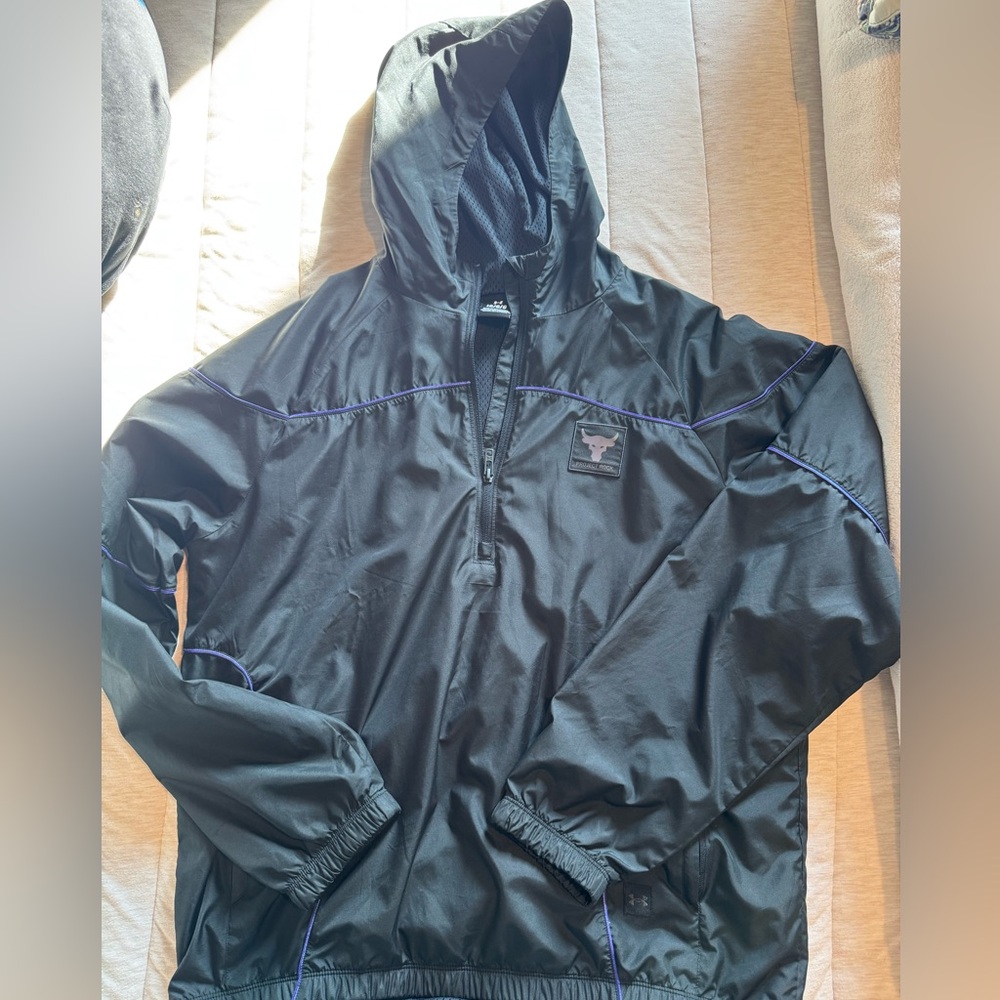 Under Armour Project Rock windbreaker.